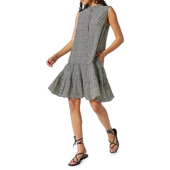 Joie Dresses New Joie Alaga Sleeveless Ditsy Floral Dropwaist Dress